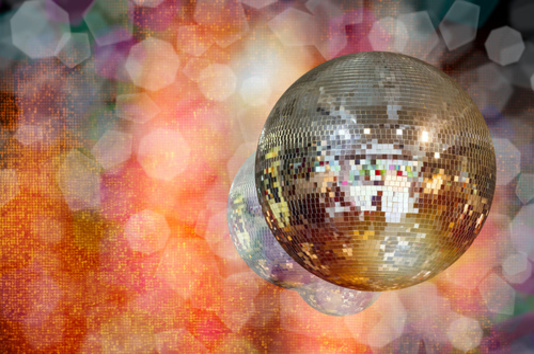boule disco discoth&egrave;que